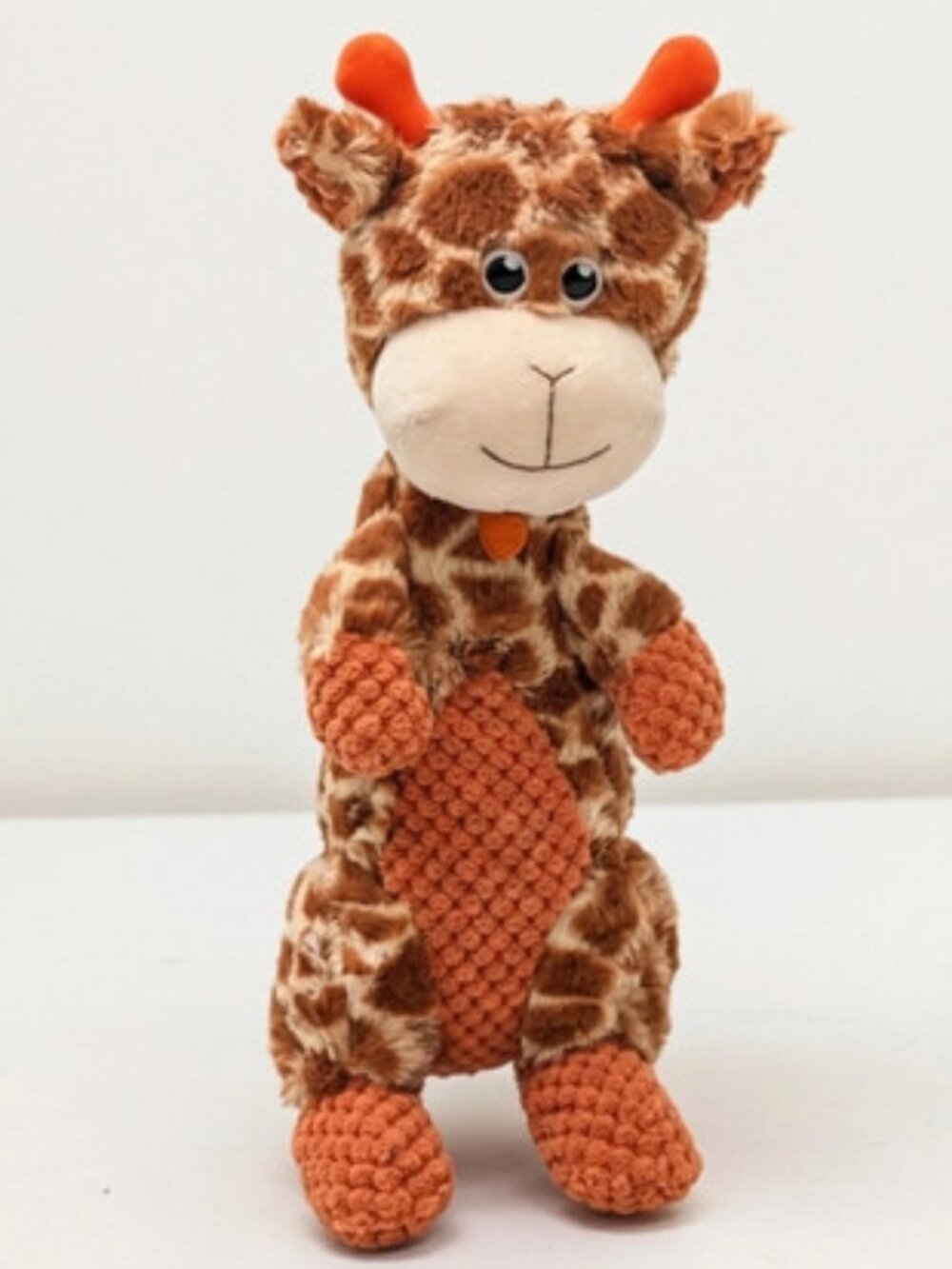 Giraffe stuffed toy with squeaker
